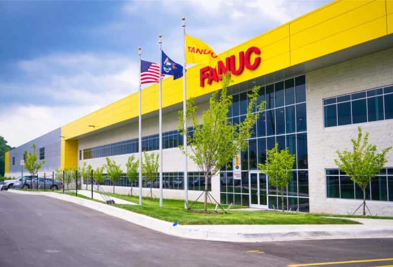 FANUC’s West Campus Facility provides warehouse space for more than 6,000 robots, readily available spare parts, and tailored automation systems.