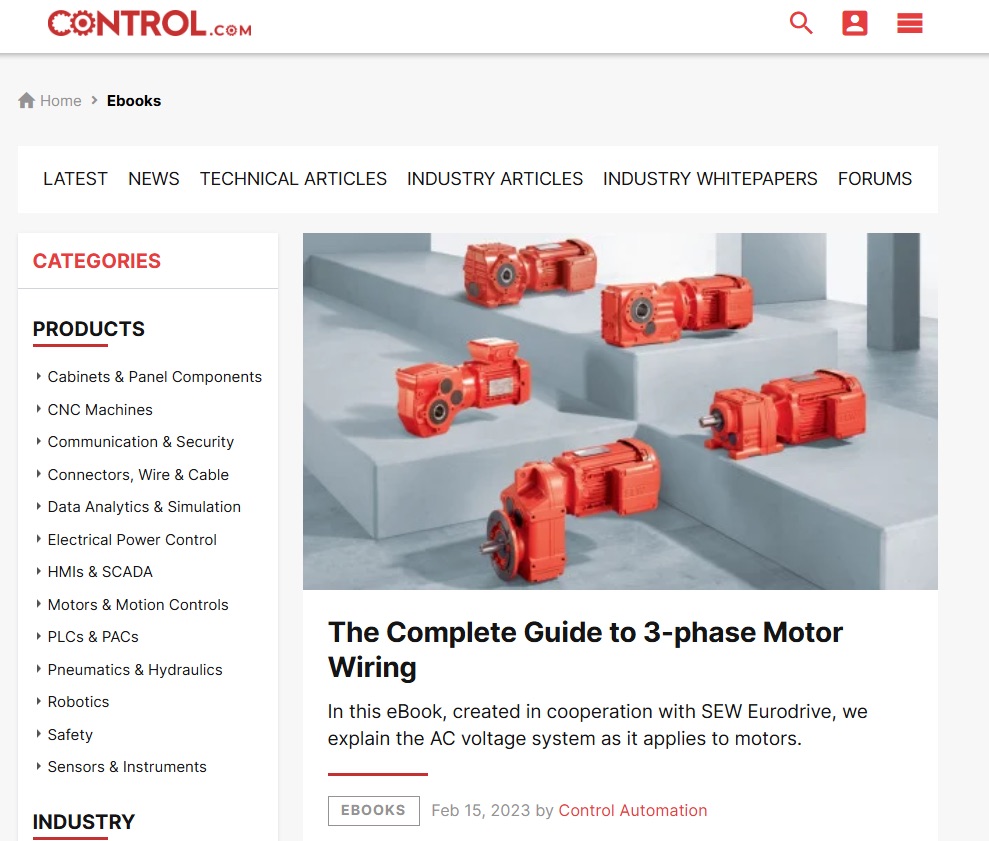 Visit Control Automation’s educational ebook repository to learn and expand your knowledge.