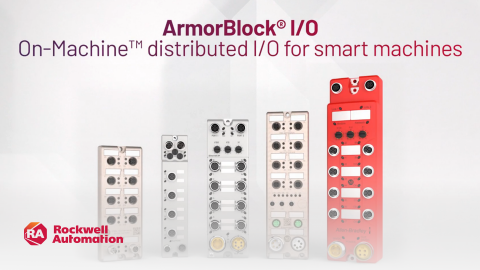 Build smart machines with ArmorBlock I/O and IO-Link technology 