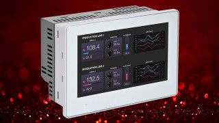 IDEC’s Integrated PLC and HMI has a Smaller Footprint and Less Complexity