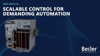 Beijer Electronics Nexto XF Combines PLC Control With Linux OS