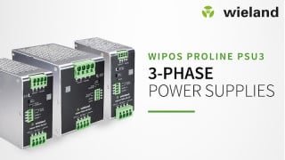 Compact WIPOS PSU3 Delivers Boost Power for Control Panels