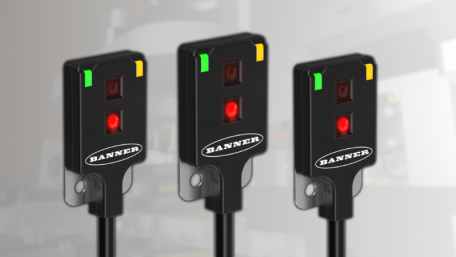 Banner Engineering Introduces “Flat Pack” Photoelectric Sensor 