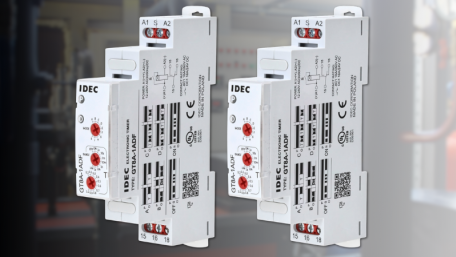 IDEC Expands Timer Relay Product Line With Slim Multifunctional Options