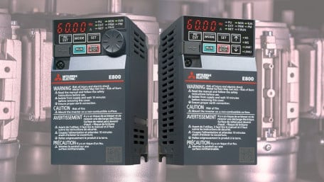 New Mitsubishi Electric VFD Inverter can be Powered by a 120V Source