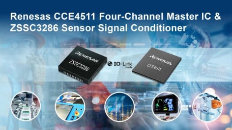 Renesas Releases Two New IO-Link Enhancing Devices
