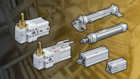 SMC Expands Pneumatic Solutions With Pin Clamp and High Speed Cylinders