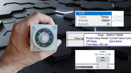 Explaining Industrial Timers: On Delay and Off Delay
