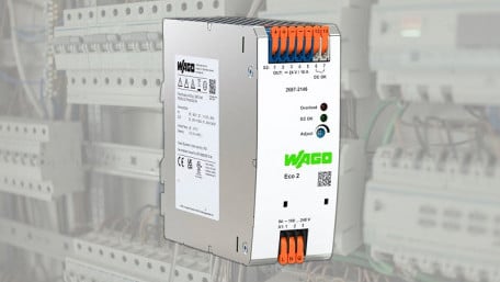 Cabinet Space: WAGO’s New ECO 2 Power Supply Saves It