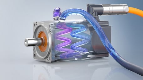 Bringing Liquid Cooling to Servomotors: Beckhoff AM8300