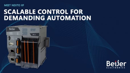 Beijer Electronics Nexto XF Combines PLC Control With Linux OS