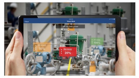 Augmented Reality Features Added to Emerson’s Existing Asset Management System