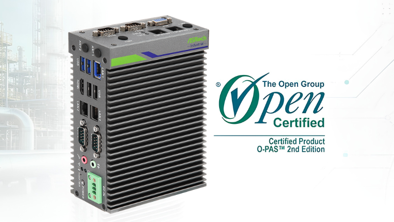ASRock Industrial’s IoT Controller Now O-PAS Certified for Open Automation