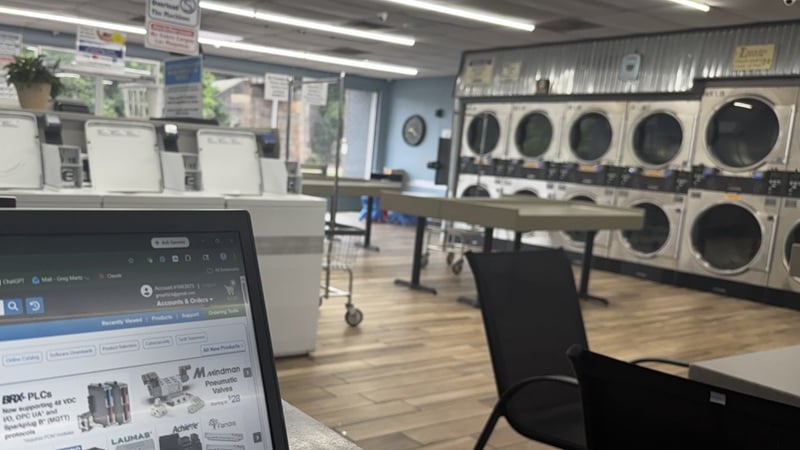 Automated Water Management Safeguards the Suds for a Rural Coin Laundry