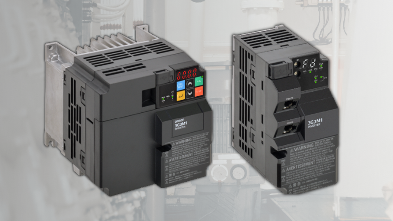 The Omron M1 Inverter: Scalable AC Motor Control With Integrated Safety
