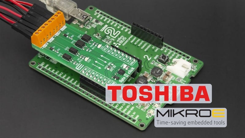 MIKROE Accelerates PLC I/O Testing with Photorelays from Toshiba