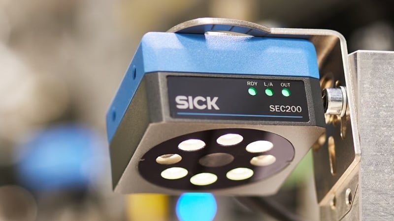 SICK SEC200 Camera Brings Flexible Code Reading to the Factory Floor